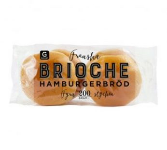 Brioche Hamburgerbröd